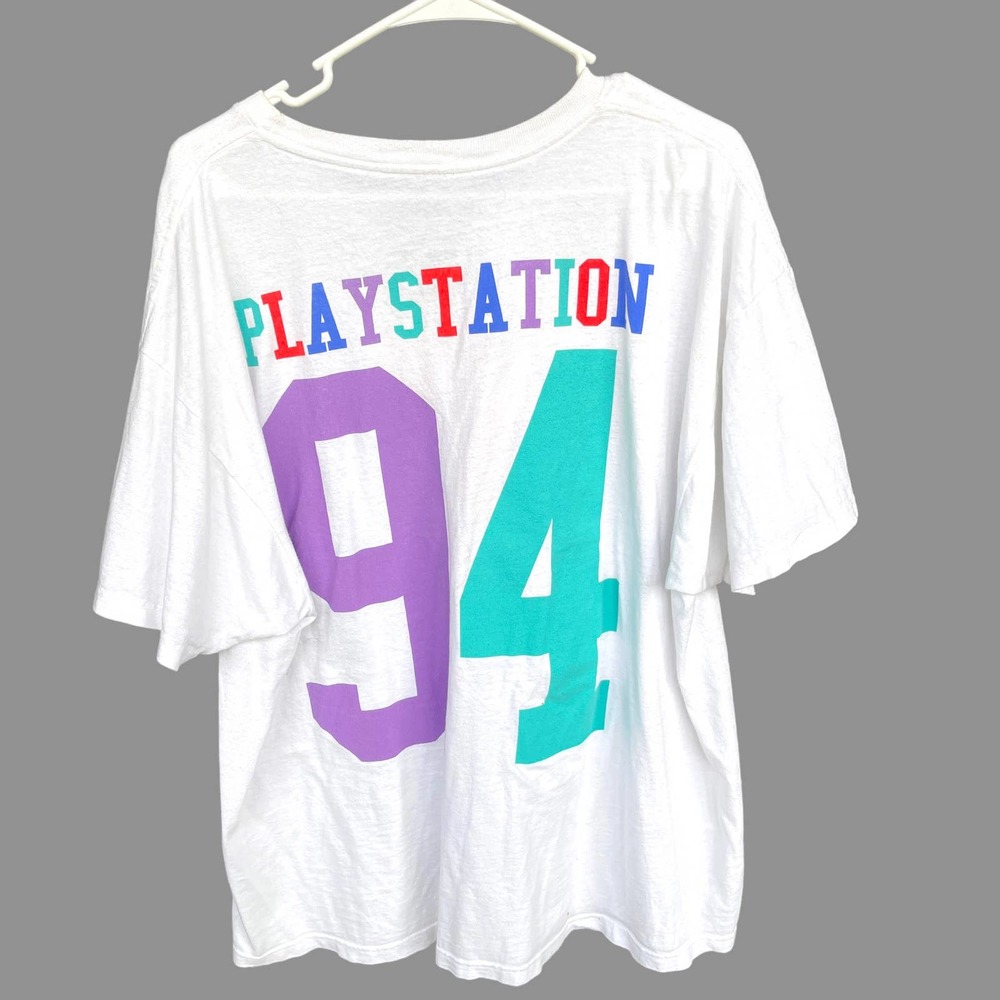 Playstation Shirt Womens 2X XXL Ripple Junction Double‎ Sided